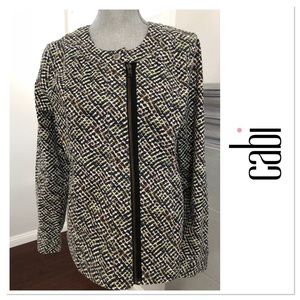 Brand New CAbi Jacket with off-center zipper